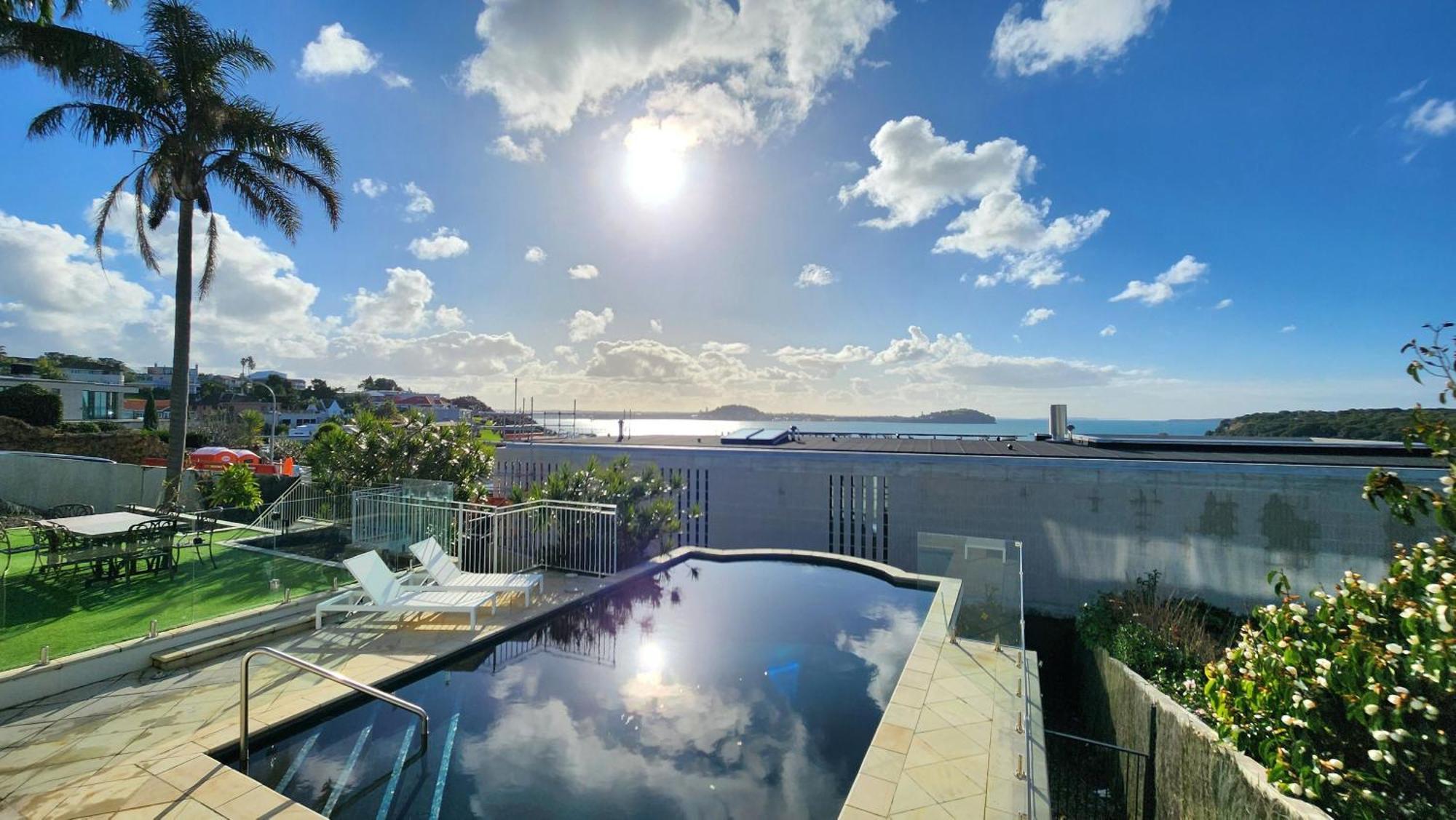 Orakei Grandeur Mansion With Sea Views & Pool Villa Auckland Buitenkant foto