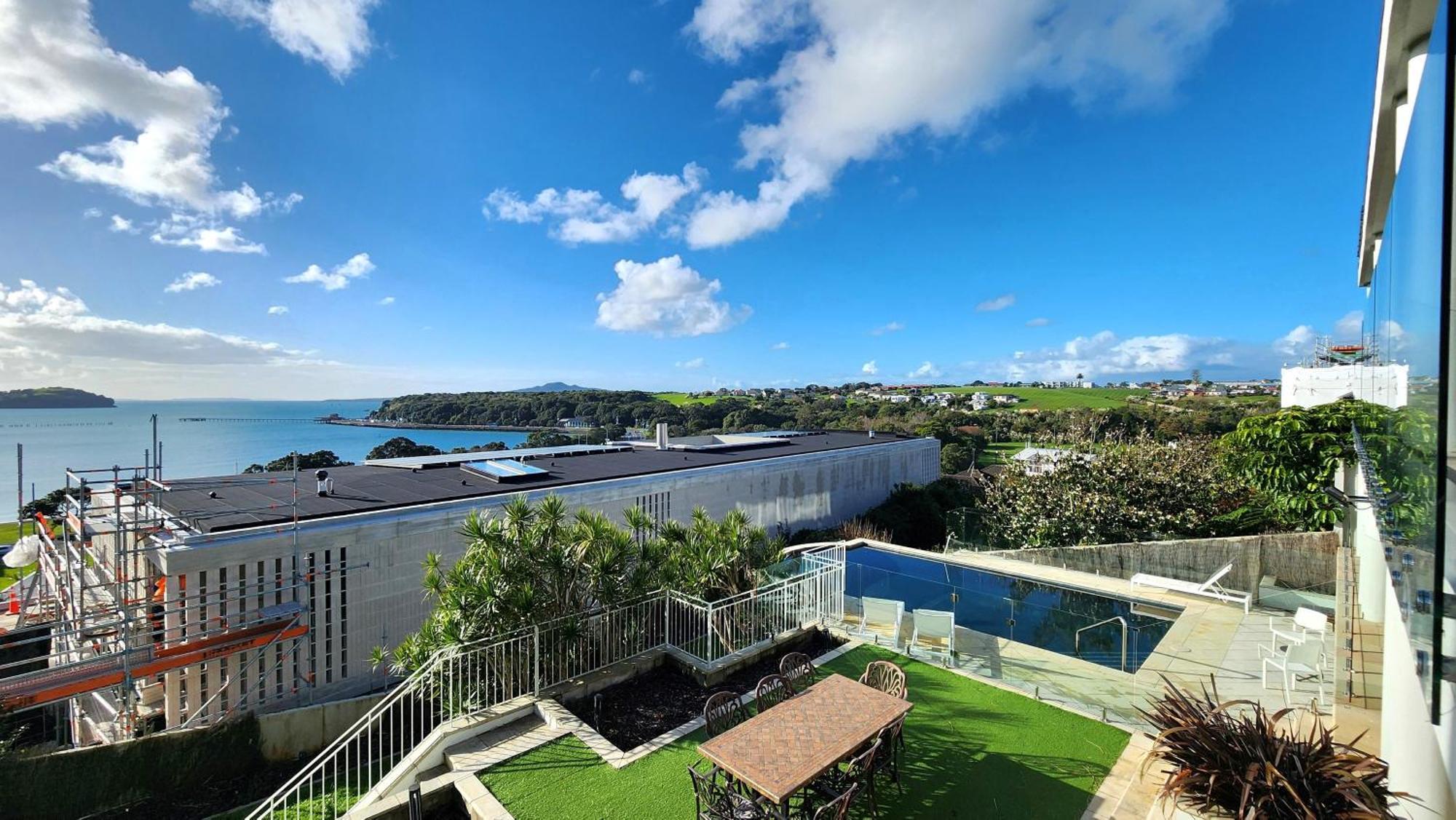 Orakei Grandeur Mansion With Sea Views & Pool Villa Auckland Buitenkant foto