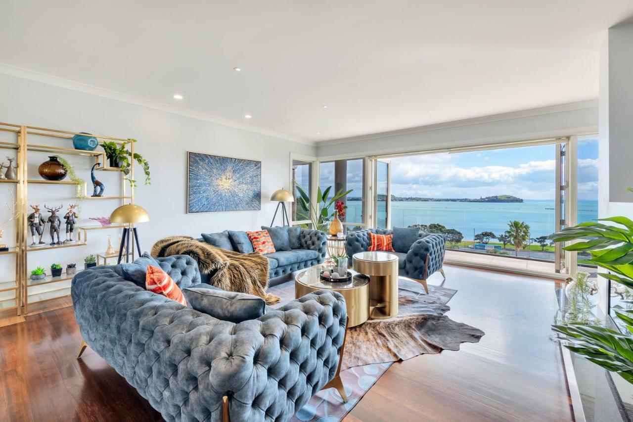 Orakei Grandeur Mansion With Sea Views & Pool Villa Auckland Buitenkant foto