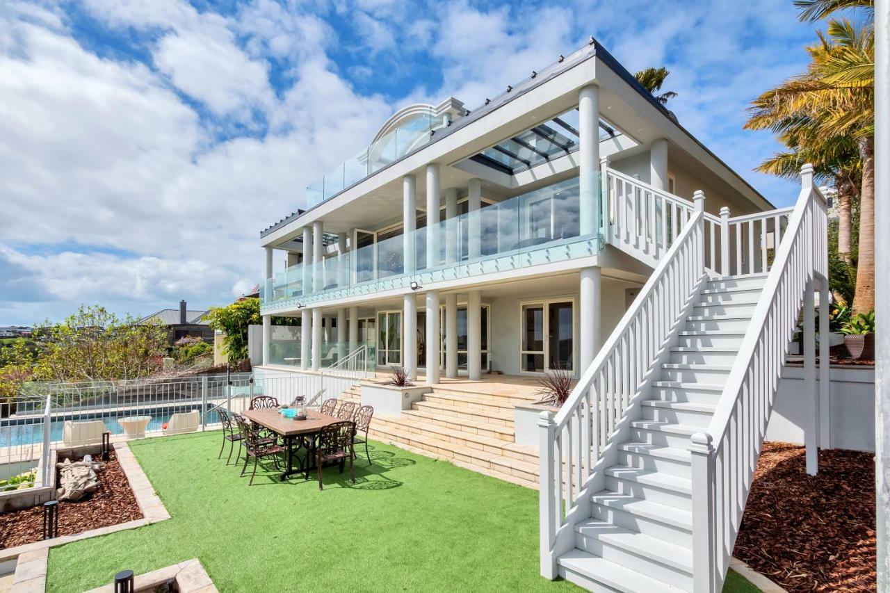 Orakei Grandeur Mansion With Sea Views & Pool Villa Auckland Buitenkant foto
